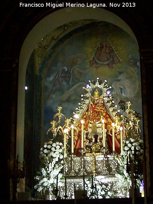 Iglesia de Santa Mara de la Villa - Iglesia de Santa Mara de la Villa. Camarn de la Virgen