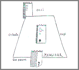 Castillo de Meng�bar - Castillo de Meng�bar. Cr�quis de Ximena Jurado
