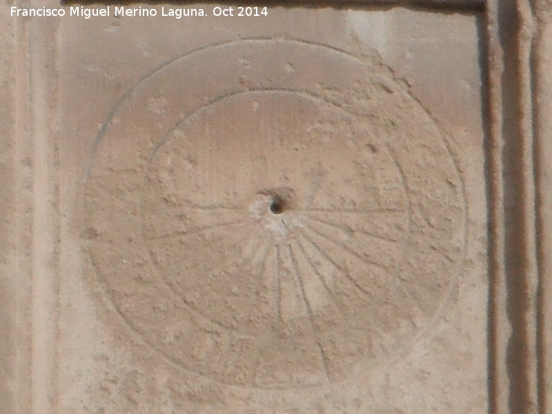 Iglesia de San Pedro Ap�stol - Iglesia de San Pedro Ap�stol. Reloj de Sol