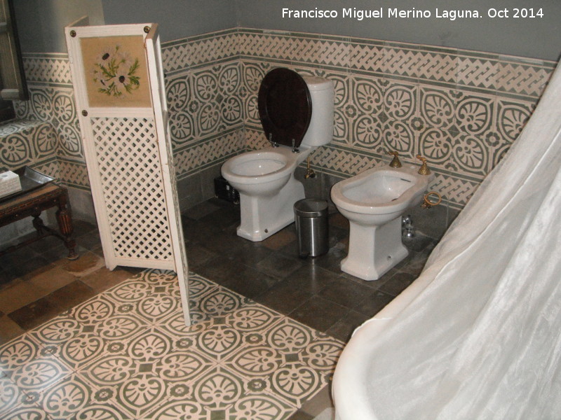 Palacio de los Se�ores De La Chica - Palacio de los Se�ores De La Chica. Primer ba�o de Ja�n