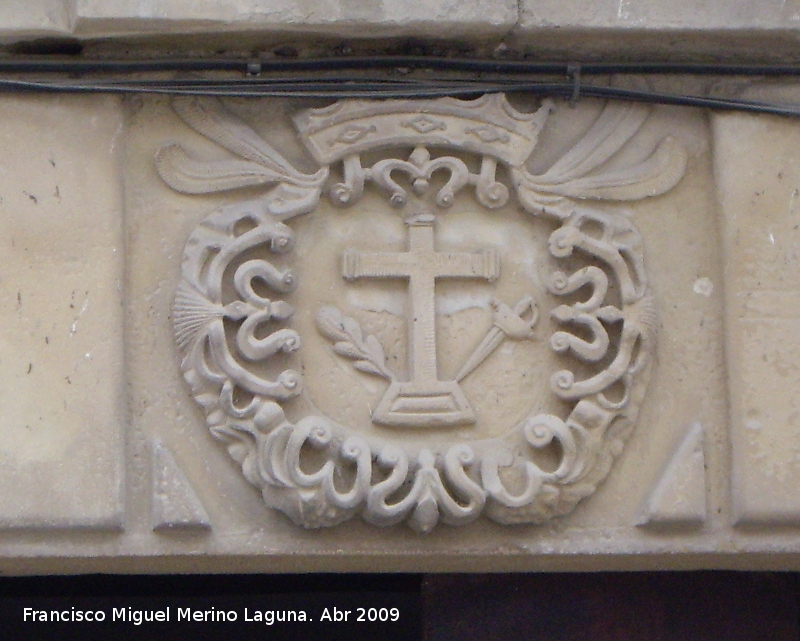 Casa de La Inquisici�n - Casa de La Inquisici�n. Escudo de la inquisici�n