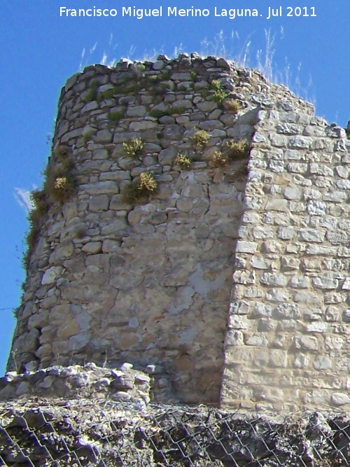 Castillo de Torredonjimeno. Torre�n Suroeste - Castillo de Torredonjimeno. Torre�n Suroeste. 