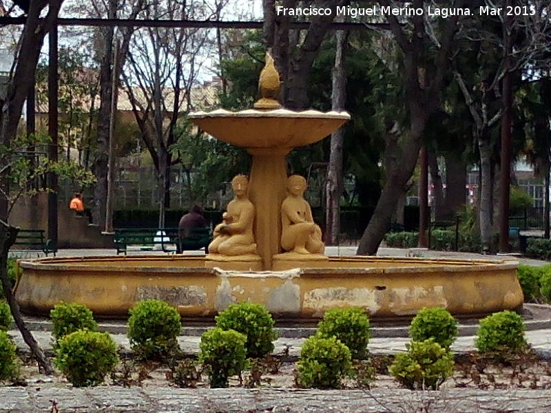 Fuente del Parque Leocadio Mar�n - Fuente del Parque Leocadio Mar�n. 