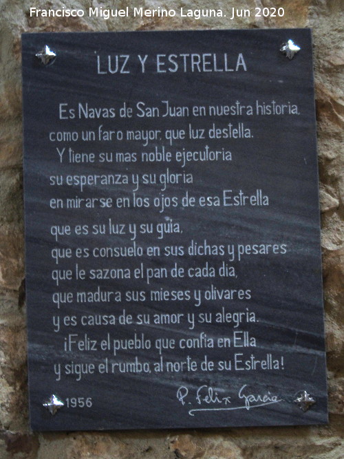 Ermita de la Virgen de la Estrella - Ermita de la Virgen de la Estrella. Poema