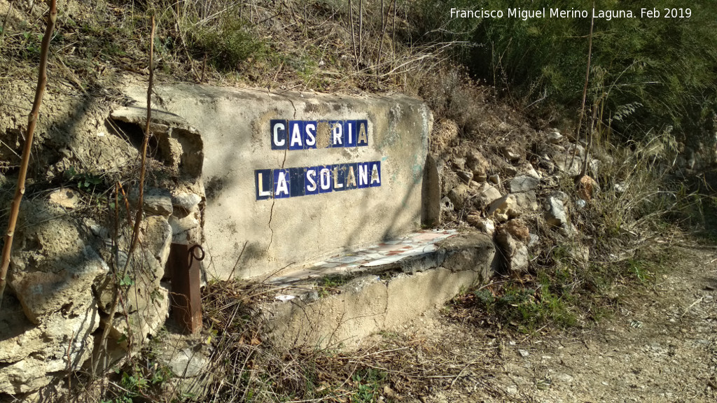 Casera Solana - Casera Solana. Azulejos