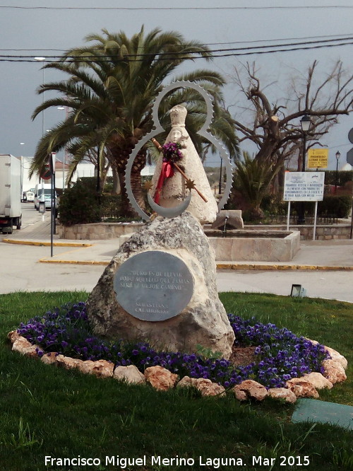 Rotonda de la Virgen de la Cabeza - Rotonda de la Virgen de la Cabeza. Virgen de la Cabeza