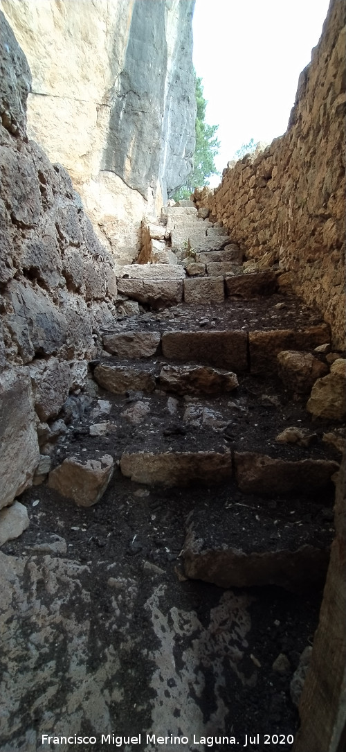 Eremitorio de la Magdalena - Eremitorio de la Magdalena. Escalera