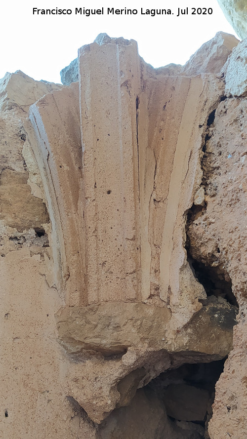 Eremitorio de la Magdalena - Eremitorio de la Magdalena. Arranque de la b�veda de crucer�a