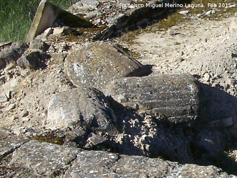 Obulco - Obulco. Restos de columnas