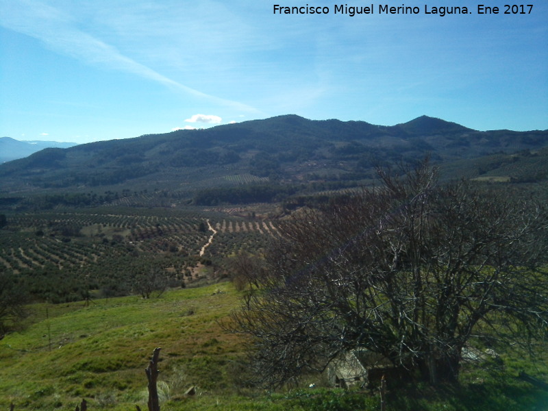 Sierra Orua - Sierra Orua. Desde el Mirador de la Fuente Larga - Torres de Albanchez