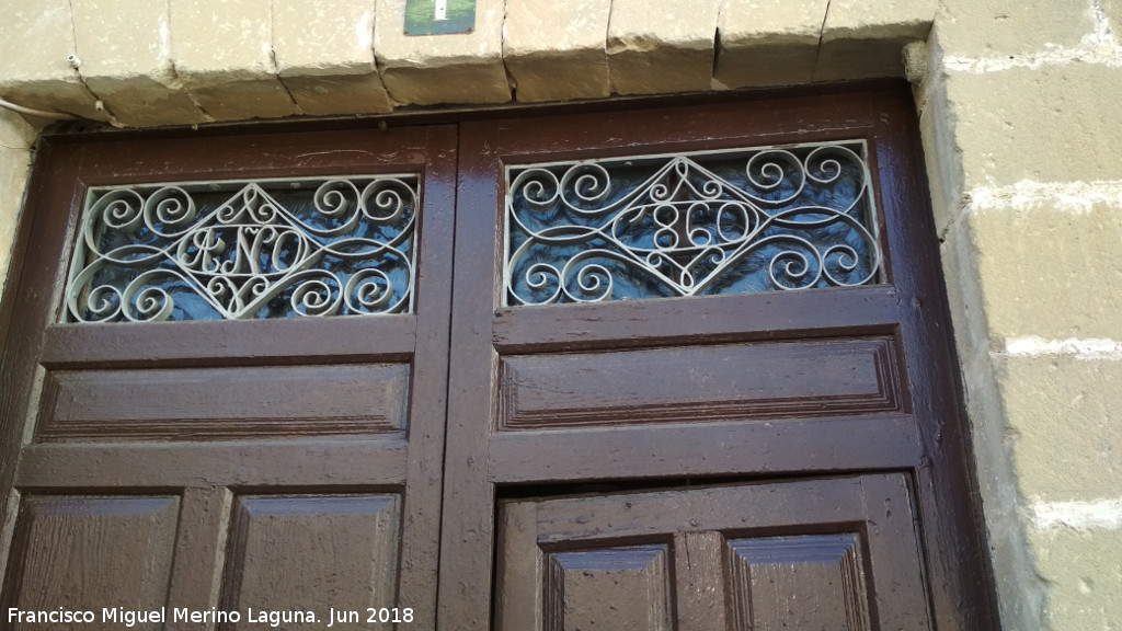 Casa de La Se�ora de Triana - Casa de La Se�ora de Triana. A�o 1860