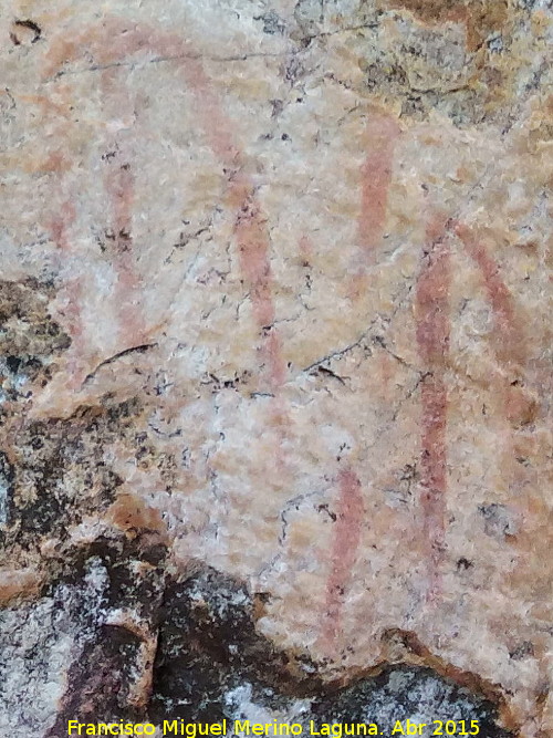 Pinturas rupestres de las Vacas del Retamoso XI Grupo I - Pinturas rupestres de las Vacas del Retamoso XI Grupo I. Ancoriformes