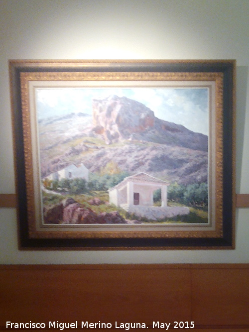 Museo Legado bero y Pintor Alfonso Parras - Museo Legado bero y Pintor Alfonso Parras. Ermita del Cristo de Charcales. Cuadro de Alfonso Parras