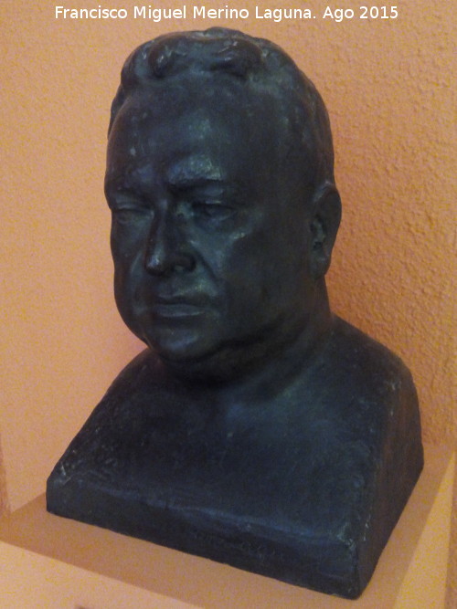 Alfredo Cazabn Laguna - Alfredo Cazabn Laguna. Busto de Alfredo Cazabn de Jacinto Higueras 1915