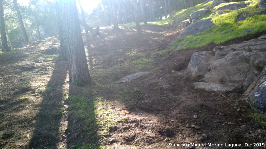 Palacio Musulm�n de Santa Catalina - Palacio Musulm�n de Santa Catalina. Zona del palacio