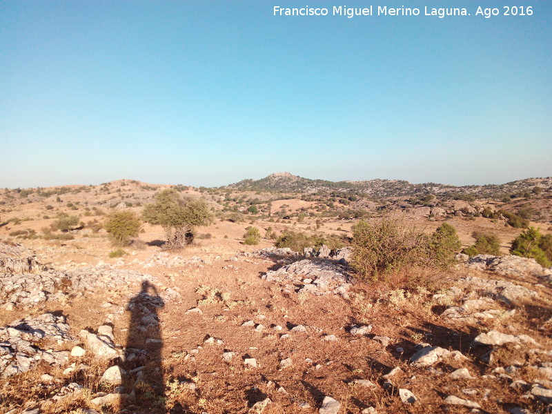 El Pardal - El Pardal. El Pardal desde la base de Pea Corva