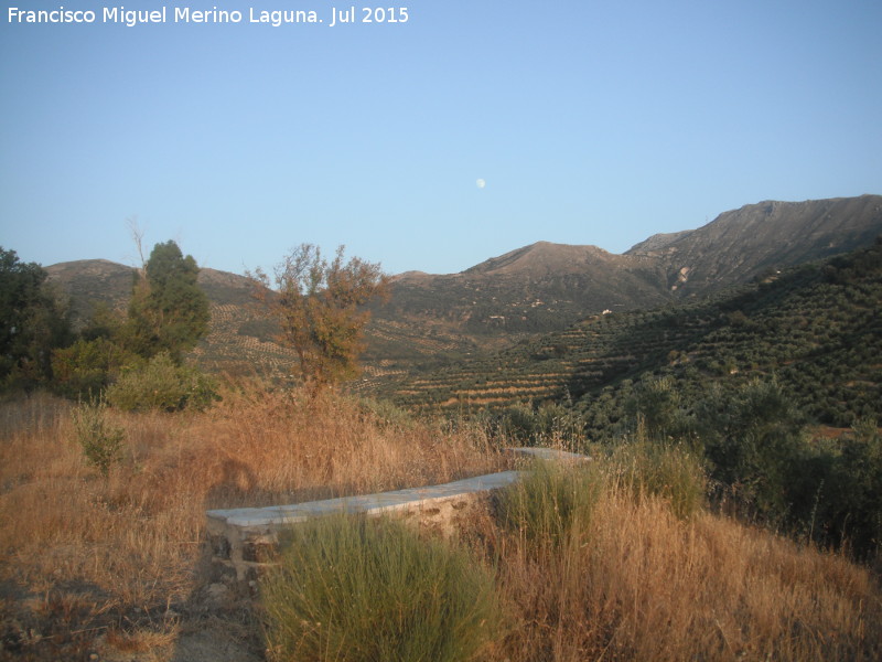 Mirador de la Venta - Mirador de la Venta. Con la Luna al fondo