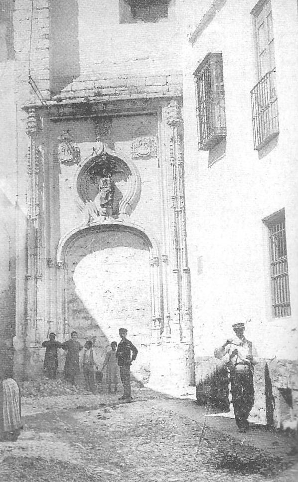 Baslica de San Ildefonso. Portada Primitiva - Baslica de San Ildefonso. Portada Primitiva. 1908