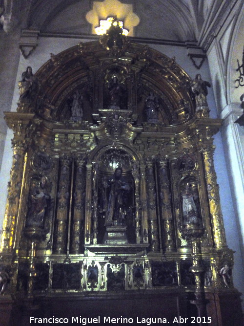 Baslica de San Ildefonso. Retablo de San Antonio Abad - Baslica de San Ildefonso. Retablo de San Antonio Abad. 