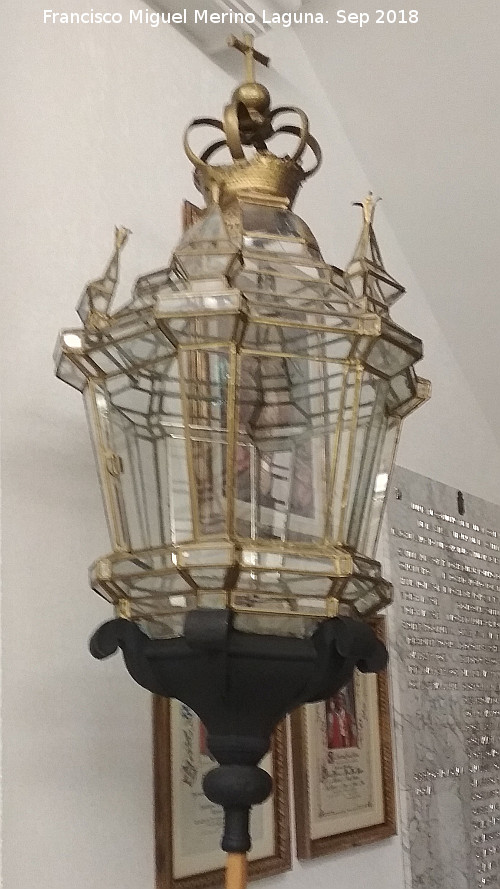 Bas�lica de San Ildefonso. Casa de la Virgen - Bas�lica de San Ildefonso. Casa de la Virgen. Farol