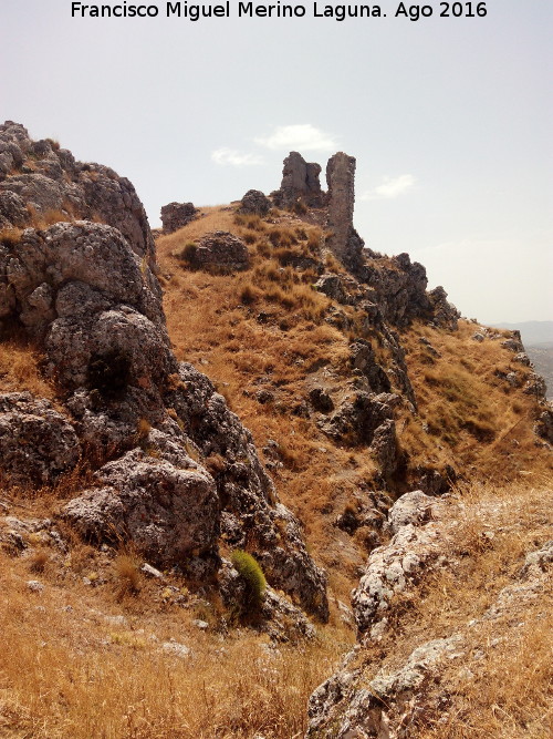 Castillo de Arenas. Recinto Superior - Castillo de Arenas. Recinto Superior. 