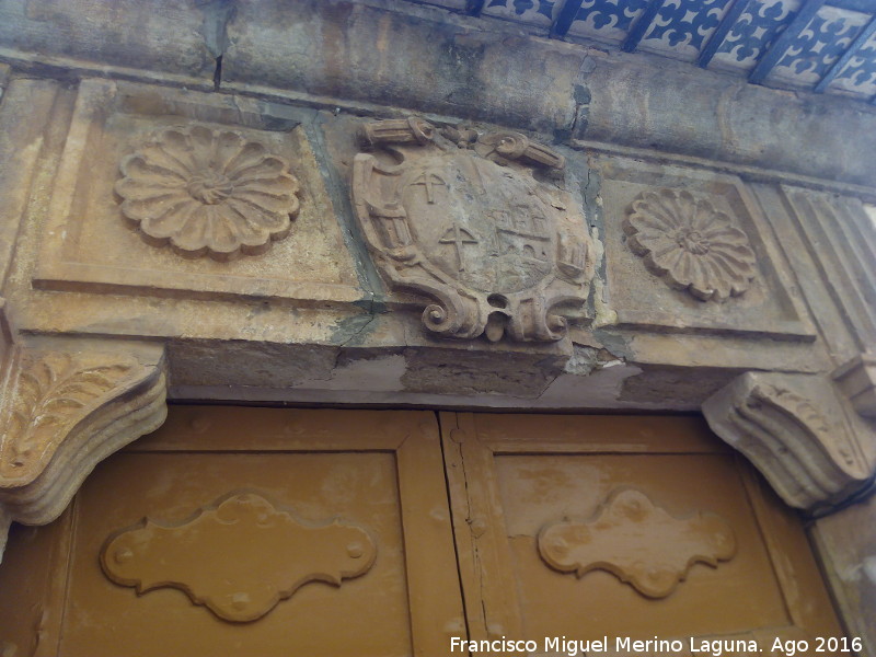 Casa del Ballestero - Casa del Ballestero. Dintel