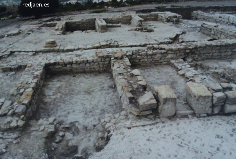 Torreparedones. Macellum - Torreparedones. Macellum. Panormica del mercado