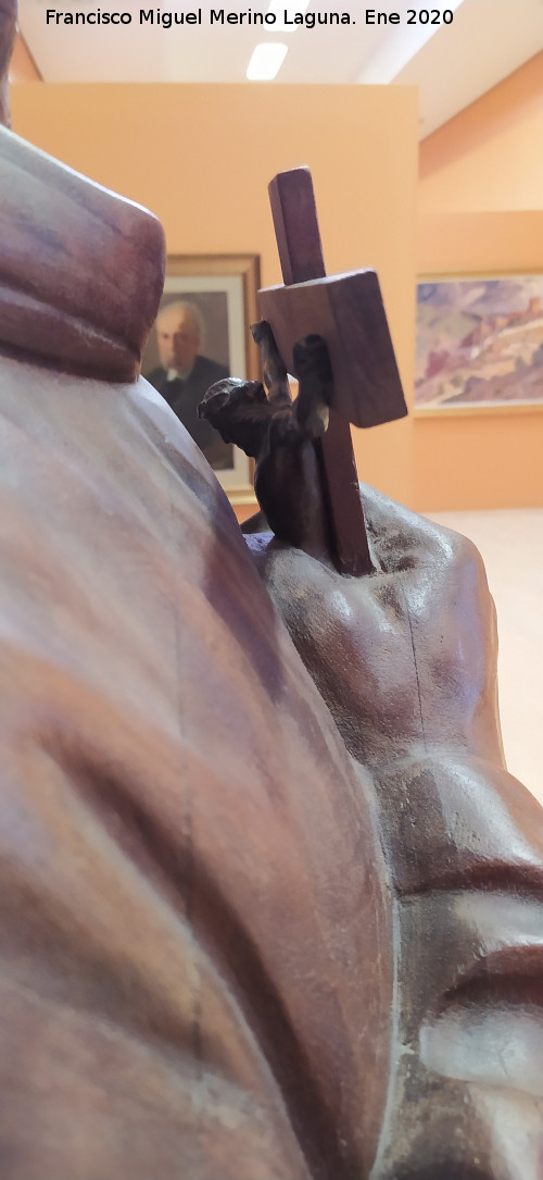 Jacinto Higueras - Jacinto Higueras. Detalle de San Juan de Dios. Museo Provincial de Ja�n