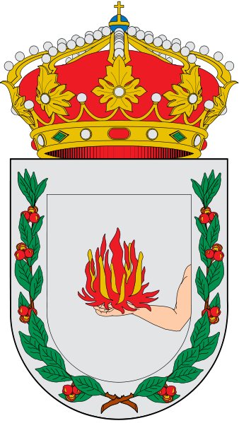 Aldeaquemada - Aldeaquemada. Escudo