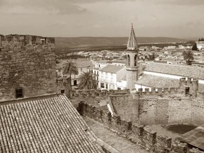 Castillo de Lopera. Torren Noroeste - Castillo de Lopera. Torren Noroeste. Foto antigua