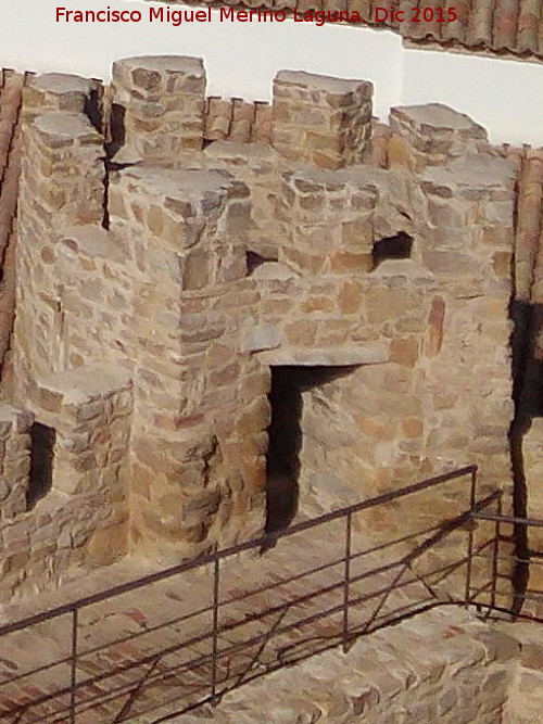 Castillo de Lopera. Torren Noroeste - Castillo de Lopera. Torren Noroeste. Azotea