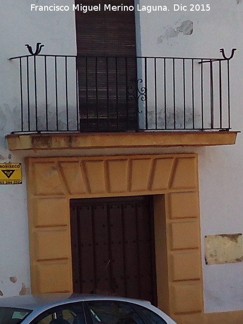 Casa de la Iglesia - Casa de la Iglesia. Balcn y portada