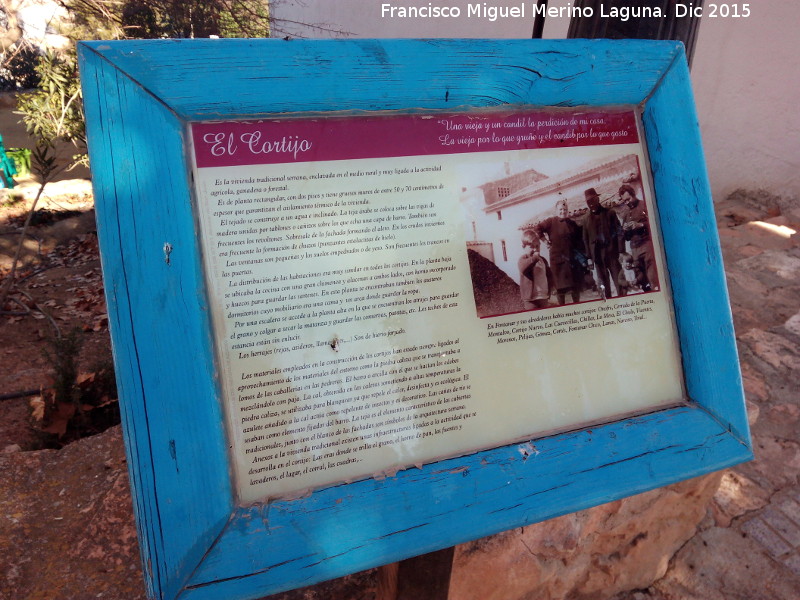 Museo al arire libre de Fontanar - Museo al arire libre de Fontanar. El cortijo