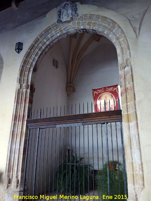 Catedral de Baeza. Capilla de San Juan de la Cruz - Catedral de Baeza. Capilla de San Juan de la Cruz. 