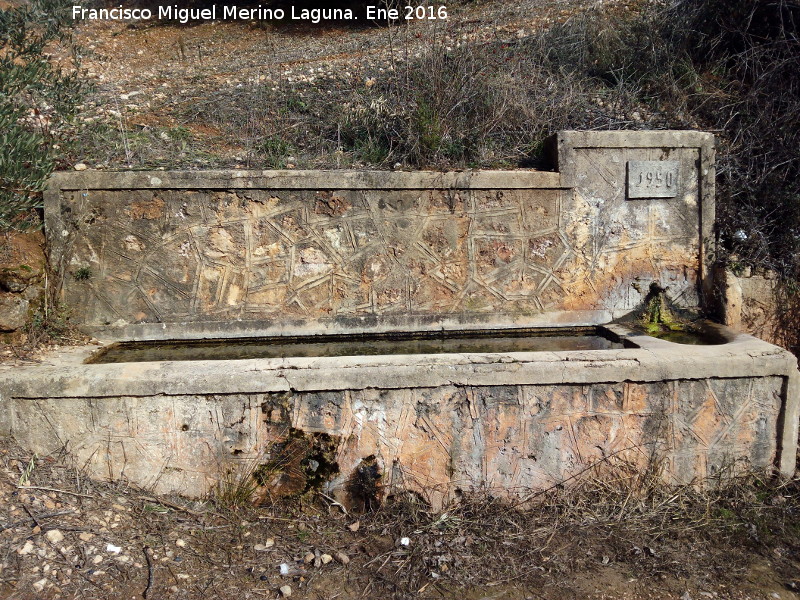 Fuente del Barranco del Lobo - Fuente del Barranco del Lobo. 