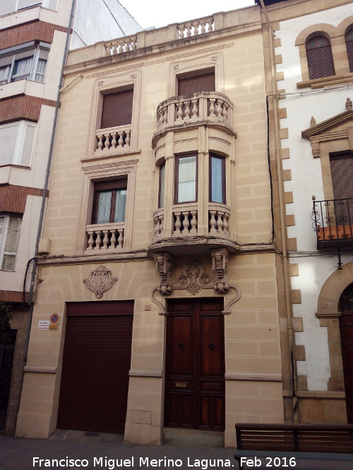 Casa de la Calle Ancha n 29 - Casa de la Calle Ancha n 29. Fachada