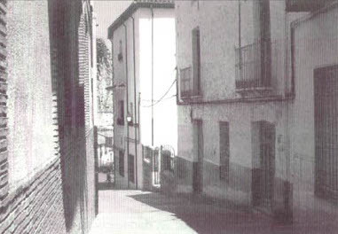 Calle Padre Moya - Calle Padre Moya. Foto antigua. Foto de Jacinto Mercado