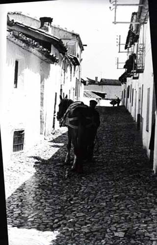 Calle Saltadero - Calle Saltadero. Foto antigua. Foto de Jacinto Mercado