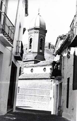 Calle San Esteban - Calle San Esteban. Foto antigua. Foto de Jacinto Mercado