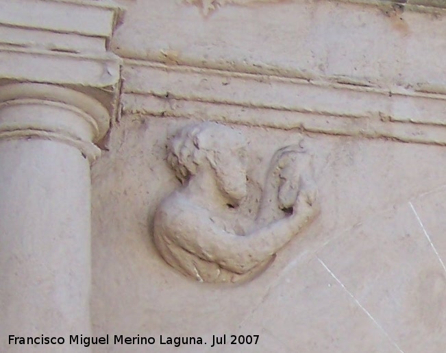 Iglesia de los Jesuitas - Iglesia de los Jesuitas. Alegora izquierda