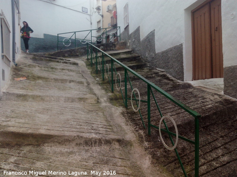 Callejn de la Calle Carril - Callejn de la Calle Carril. Escaleras