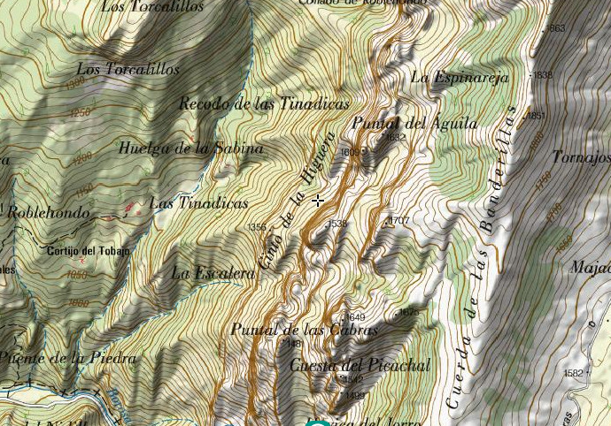 Cinto del Fraile - Cinto del Fraile. Mapa