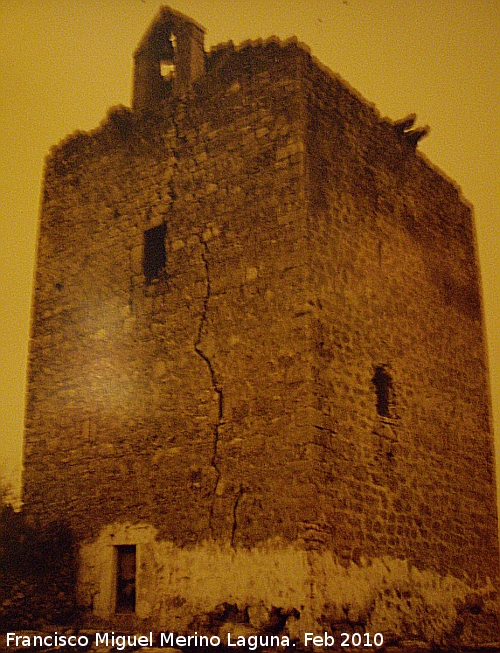 Castillo de Sorihuela - Castillo de Sorihuela. Fotografa antigua