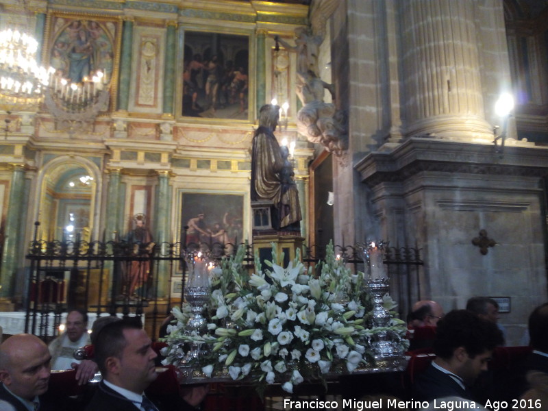 Catedral de Jan. Procesin claustral de la Virgen de la Antigua - Catedral de Jan. Procesin claustral de la Virgen de la Antigua. 