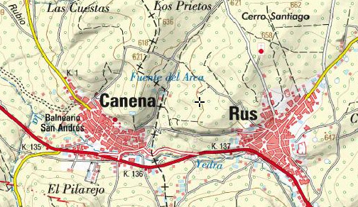 Caracol de los Enamorados - Caracol de los Enamorados. Mapa