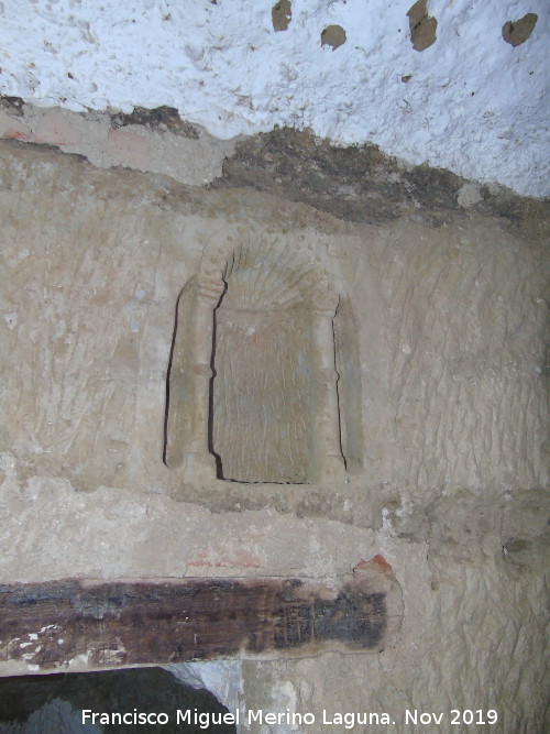 Ermita de San Torcuato - Ermita de San Torcuato. Hornacina