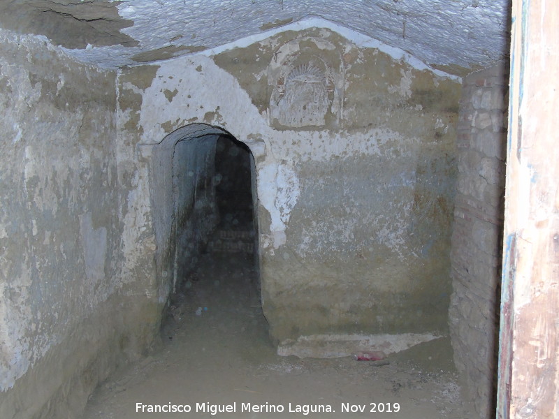 Ermita de San Torcuato - Ermita de San Torcuato. Puerta y hornacina