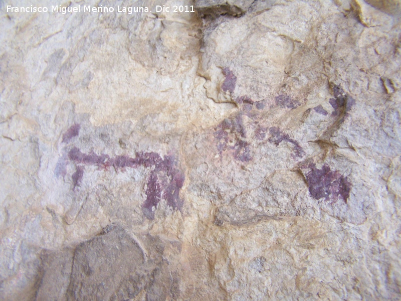 Pinturas rupestres de la Cueva de los Molinos - Pinturas rupestres de la Cueva de los Molinos. 