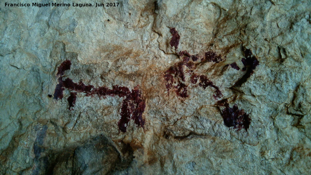 Pinturas rupestres de la Cueva de los Molinos - Pinturas rupestres de la Cueva de los Molinos. 