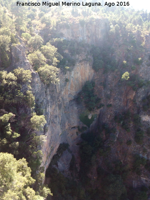 Mirador El Tapadero - Mirador El Tapadero. Paredes rocosas